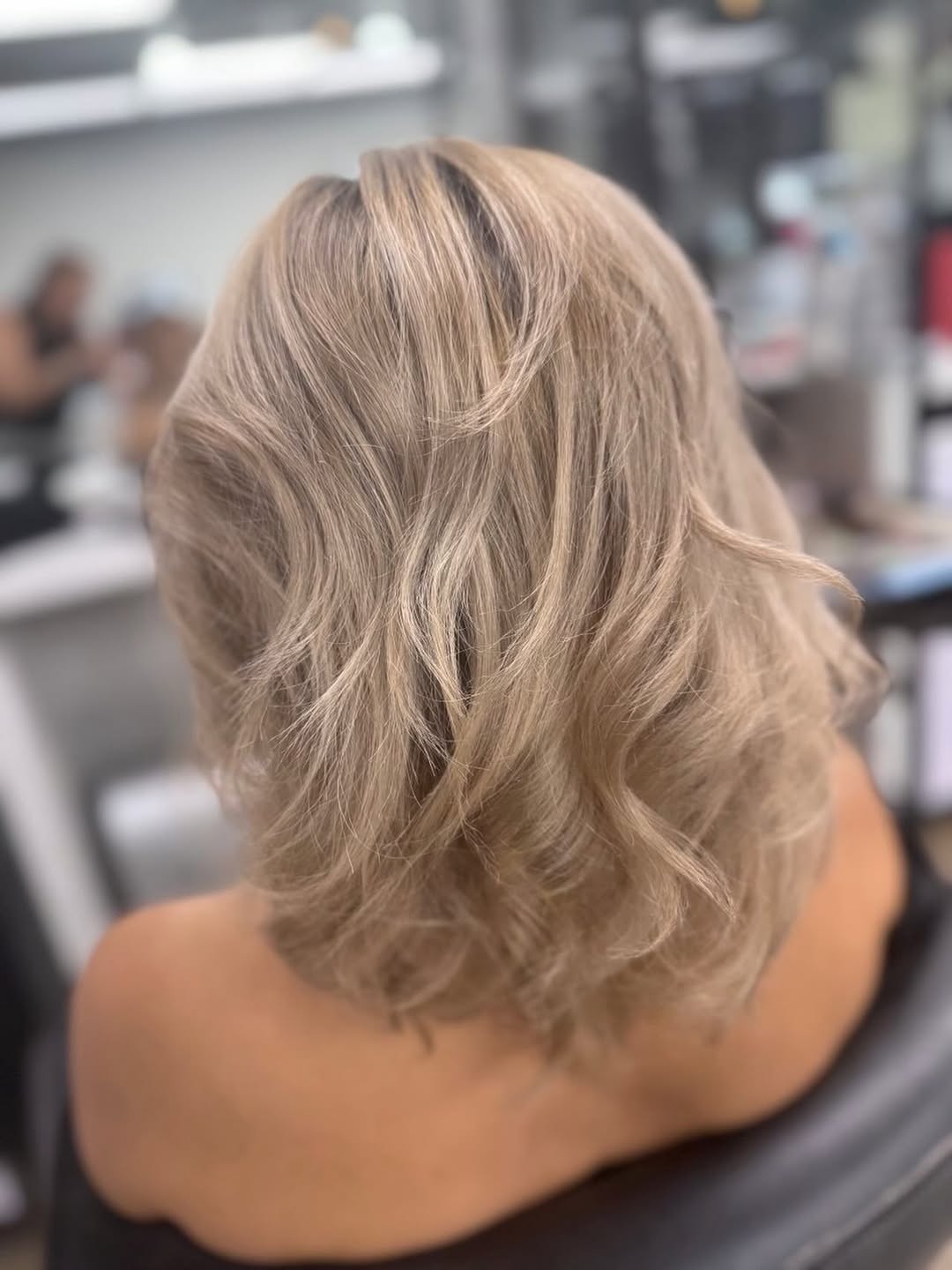 Modern Layered Bob Cut